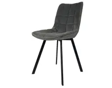 MODERN M49 nowoczesne  krzesło tapicerowane w tkanie velvet do salonu, jadalni